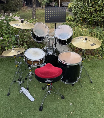 Full acoustic drum kit with - cb,