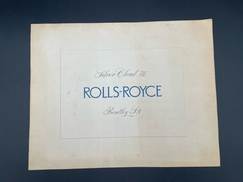 Vintage rolls royce - rolls-royce, silver