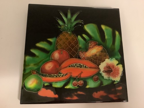 Multicoloured fruit black - multicoloured,