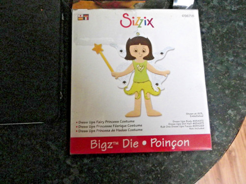 Sizzix die dress fairy - up,