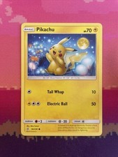 Pokemon Card Pikachu Unified Minds Common 56/236 Near Mint