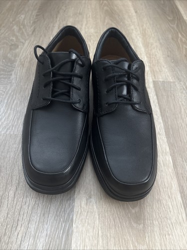Clarks men black leather - clarks, men’s