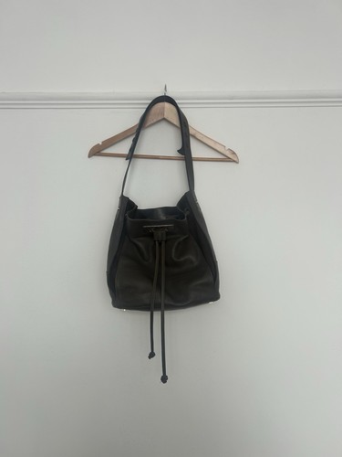 Autograph khaki leather - leather, bucket