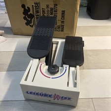 Leisurewise Mini Stepper with Resistance Bands Home Fitness leg Stepper Machine