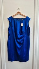 Debenhams Dress 22 Royal Blue