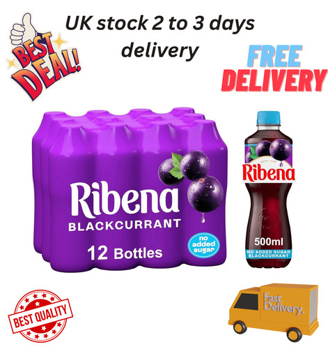 Ribena blackcurrant juice - ribena,