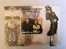 A Block of 1 stamp from Chad
