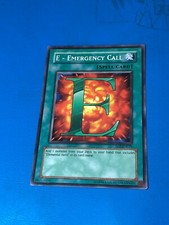 YUGIOH Common E- Emergency