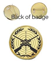 Crossed Rifles Target Shooting