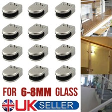 12X Glass Clamp Stainless