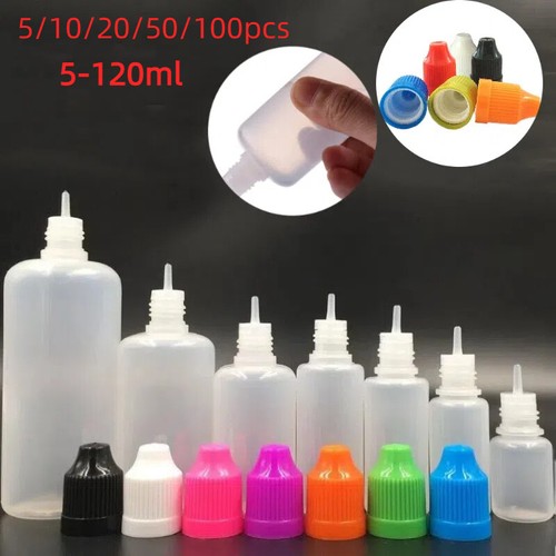 5ml 120ml empty plastic - 5ml-120ml,