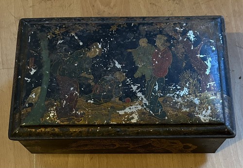 Vintage riley toffee tin - toffee,
