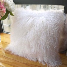 100% Real Mongolian Fur Square