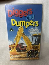 Vintage Diggers and Dumpers VHS Video