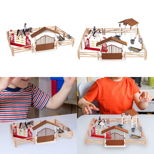 Horse horseman playset toys - horse,