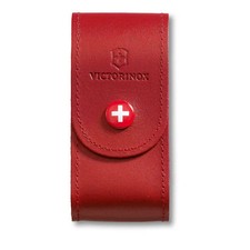 Victorinox Red 10.1cm Leather Belt Pouch