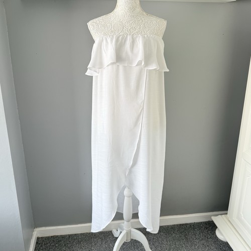 Papaya matalan white - papaya, ruffle