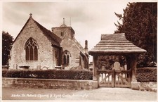 lot399 st peter church lych gate ardingly Sussex  real photo  uk