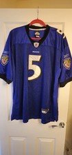 Baltimore Ravens Authentic Reebok NFL Jersey #5 Flacco