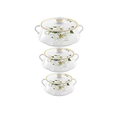3pcs lorenzo casserole - lorenzo,