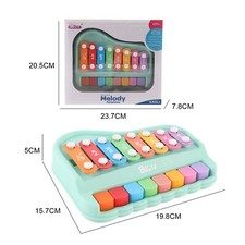 Musical xylophone piano - 2-in-1,