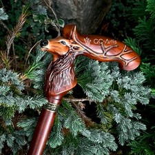 Deer Handmade Walking Cane