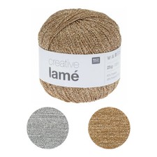 Rico Knitting Wool Yarn Creative Lamé 4 Ply Fingering Metallic Chainette Crochet