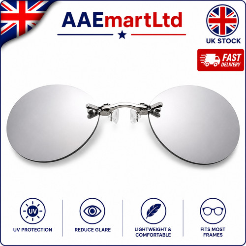1pc clip nose glasses round - clip, on