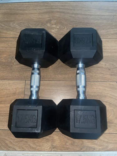 5kg hex dumbell set - 17.5kg,