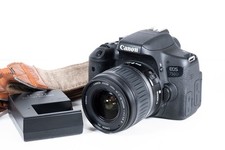 Canon EOS 750D 24.2MP DSLR Camera + 18-55mm II Lens + Battery, Strap & Charger
