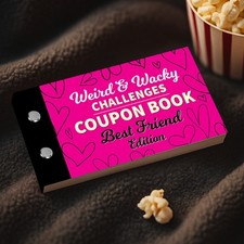 Best Friend Coupon Book Funny