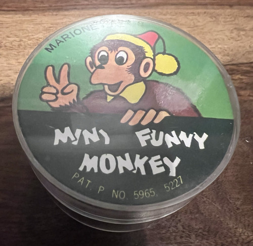 Vintage mini funny monkey - vintage,