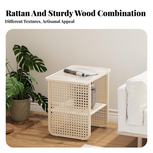 Two tier woven - woven-panel, side
