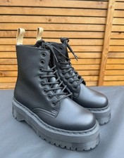 Dr.Martens Vegan Jadon II Mano Black Boots - Size UK 4 - New