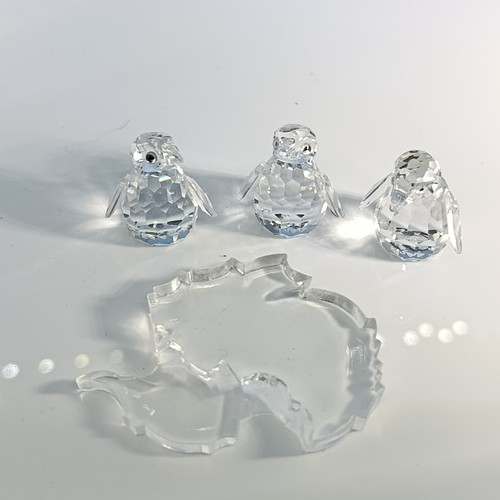 Swarovski penguins baby set - swarovski,