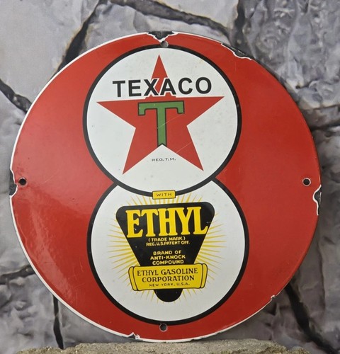 Vintage texaco with ethyl - vintage,