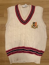 Vintage Cricket Sweater Vest
