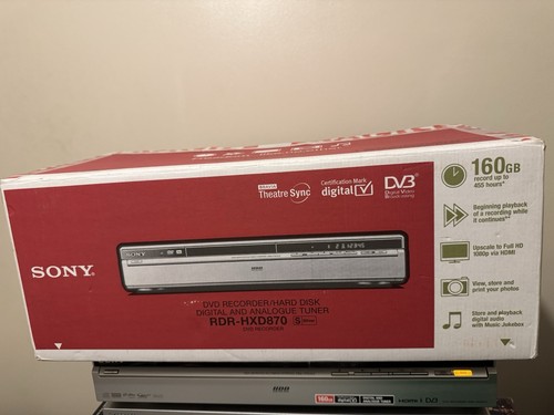 Sony rdr hxd870 dvd recorder - rdr-hxd870,