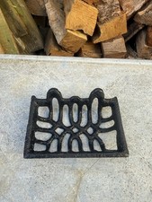 Vintage French Black Wall Hanging Soap Dish