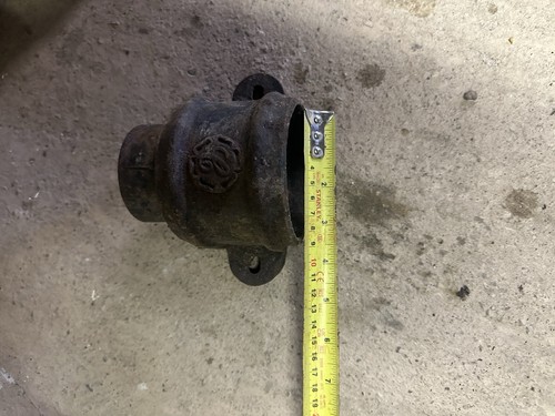 Cast iron gutter inch - gutter,