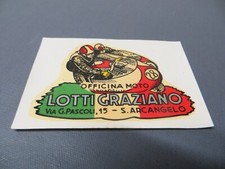 Orig.Italian 1960"s Lambretta/Vespa Dealer Waterslide" LOTTI GRAZIANO"N.O.S ULMA
