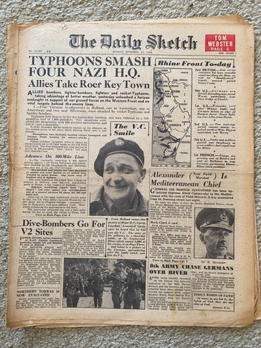 Daily sketch newspaper - daily,