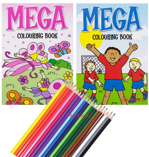 Mega colouring book - mega, for