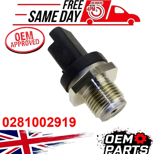 Fuel rail pressure sensor for - pressure,