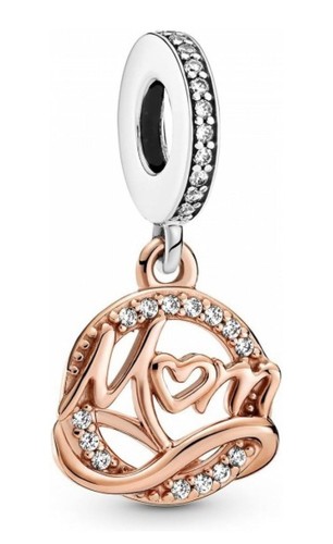 Pandora iced out mom charm - iced,