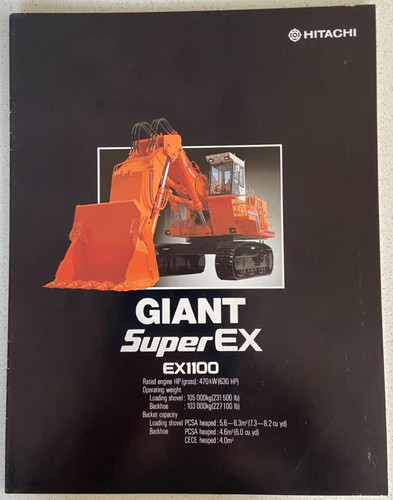 Hitachi giant super ex1100 - giant,