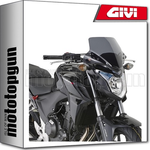 Smoked wind scree - smoked, honda