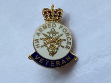 Armed Forces Veteran Enamel