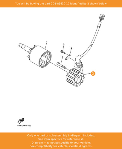 Yamaha stator assy - yamaha,