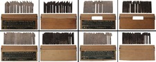 Founder's Grade Set of 4 Boxes of Irons for Stanley No. 55 Plane- mjdtoolparts